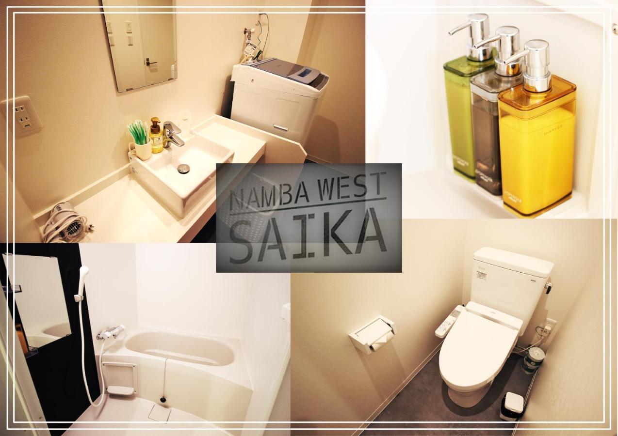 Namba West Saika Apartment Осака Екстериор снимка